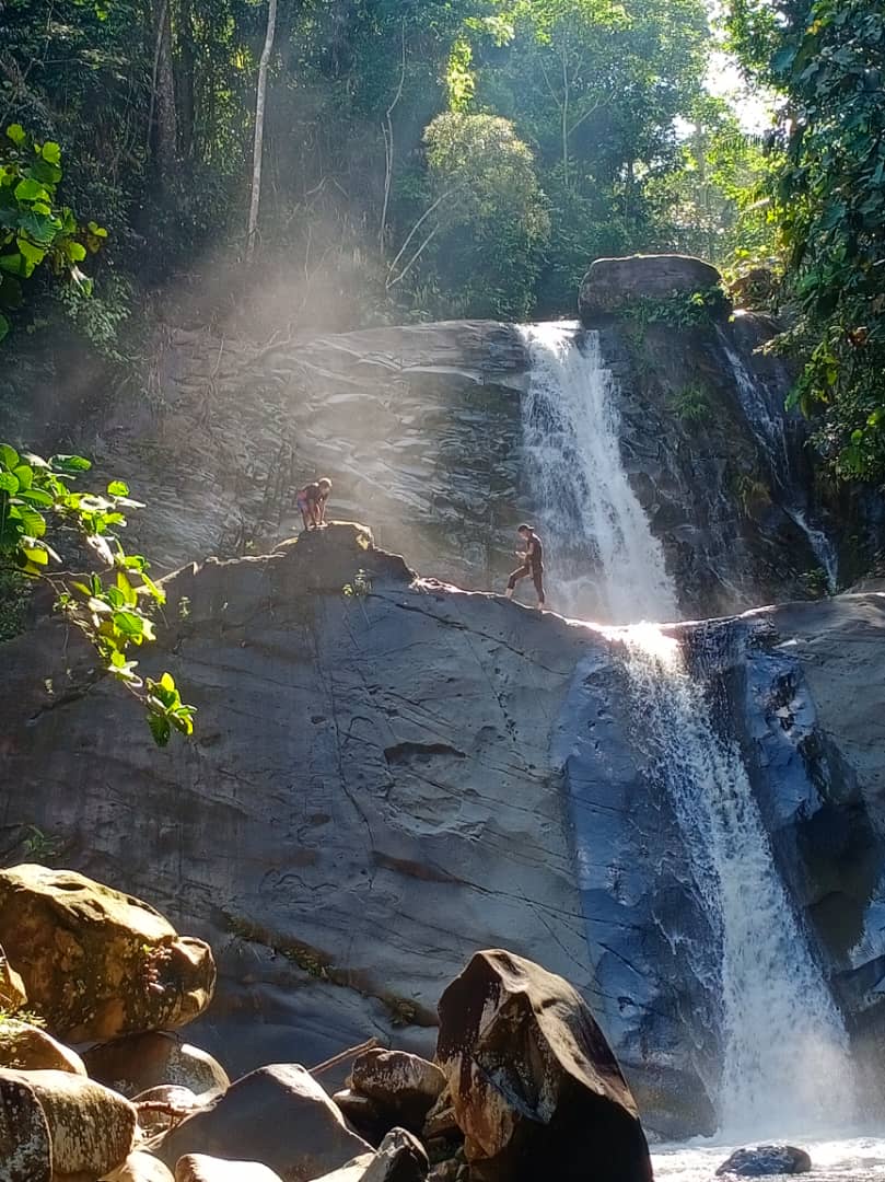 Kabulongou Waterfall, Sapulot, Sabah