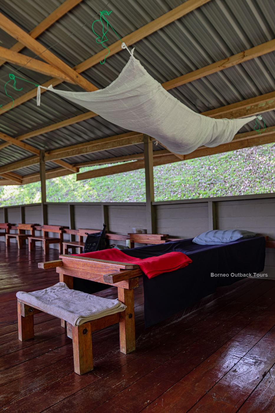 A remote jungle camp in the Sapulot interior, Sabah off the beaten path